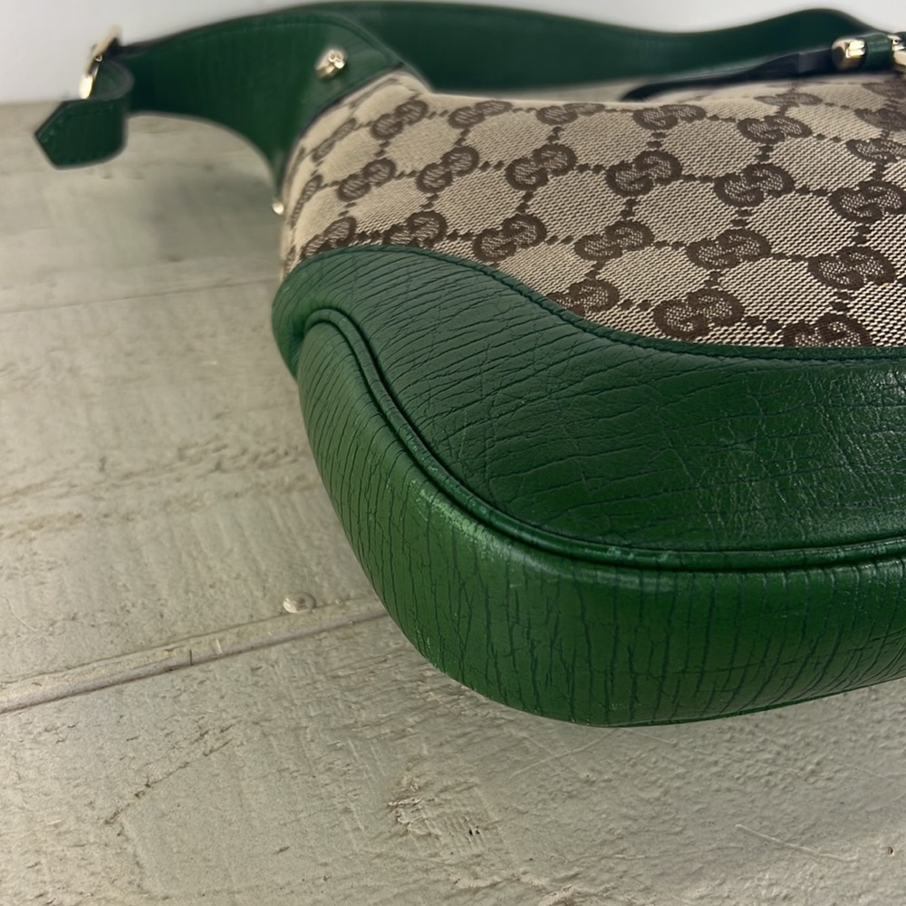 Sold on other platform Gucci Jackie Sherry Green One Shoulder bag - Picture 11 of 16
